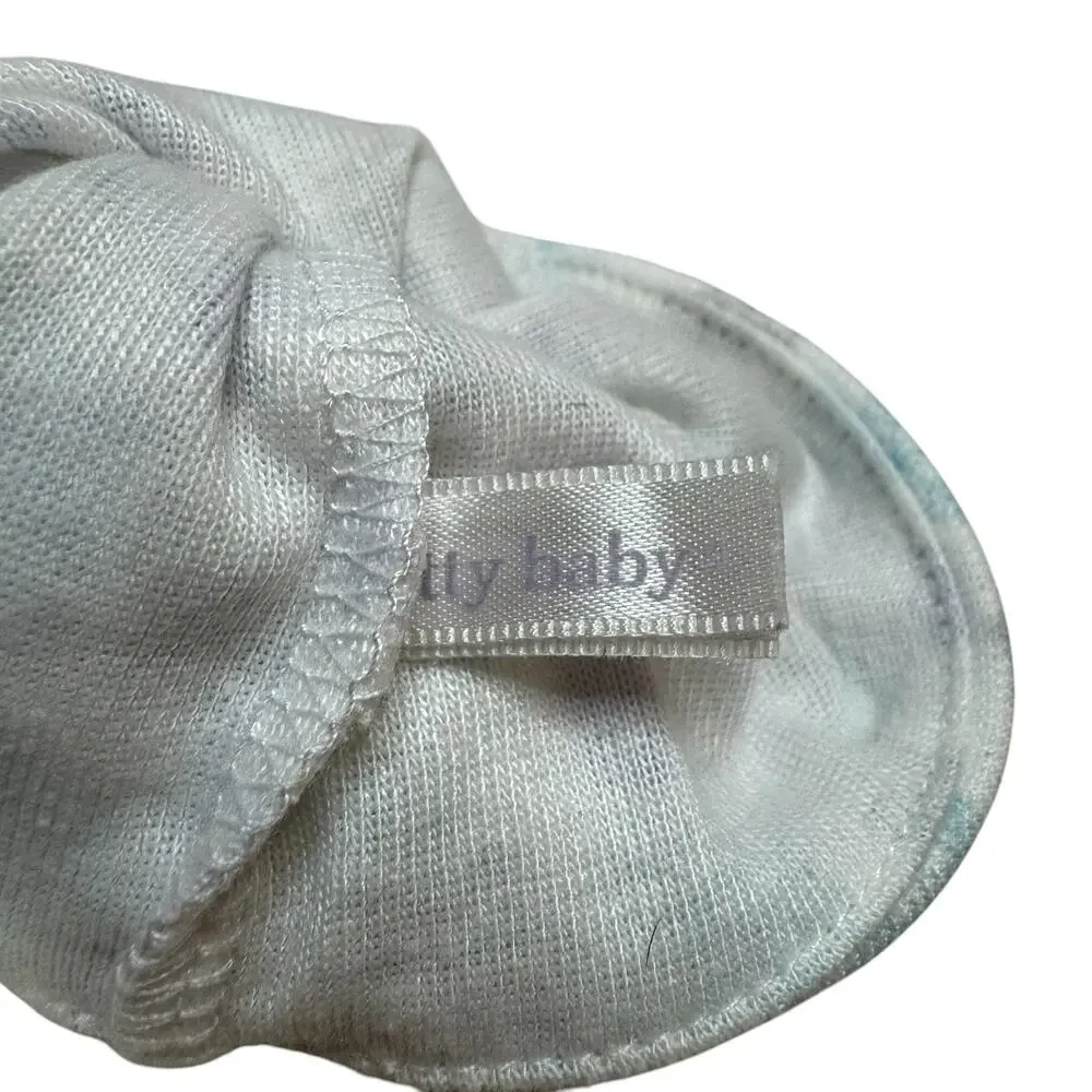 AMERICAN GIRL Bitty Baby Snowflake Baby Hat White Purple Blue